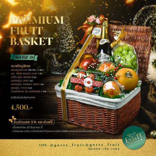 Premium Fruit Basket SET GZ-D