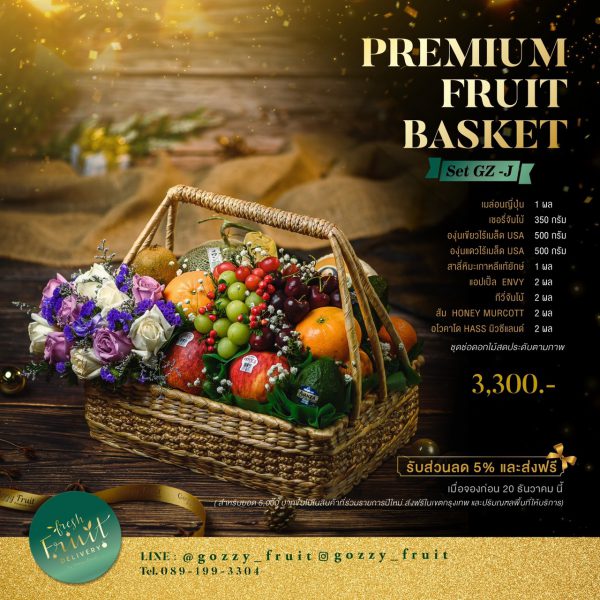 Premium Fruit Basket SET GZ-J