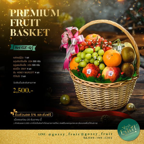 Premium Fruit Basket SET GZ-Q